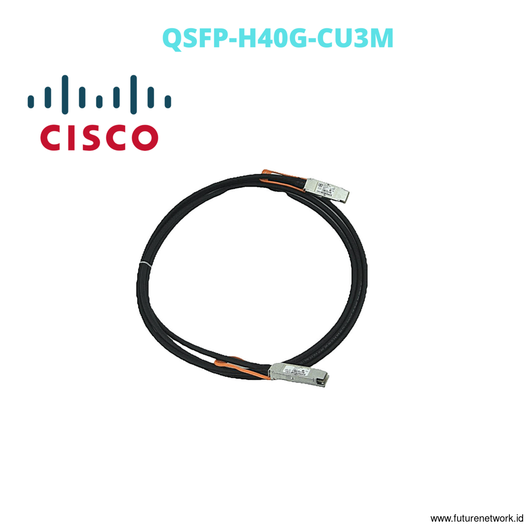 KABEL optik CISCO QSFP-H40G-CU3M QSFP+.