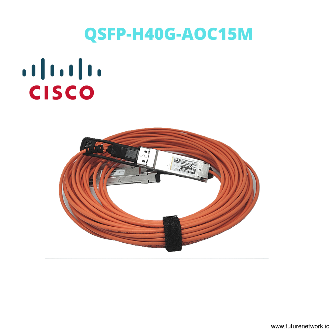 Kabel optik CISCO QSFP-H40G-AOC15M QSFP+
