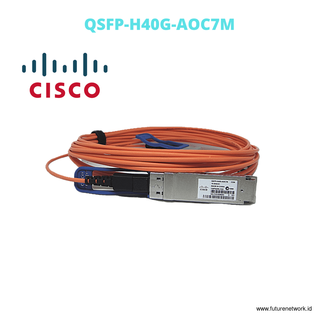 Kabel optik CISCO QSFP-H40G-AOC7M QSFP+