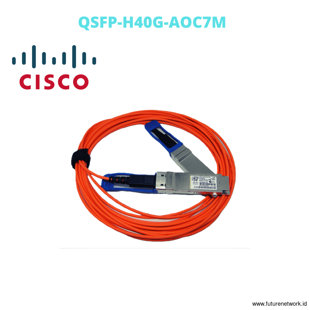 Kabel optik CISCO QSFP-H40G-AOC7M QSFP+