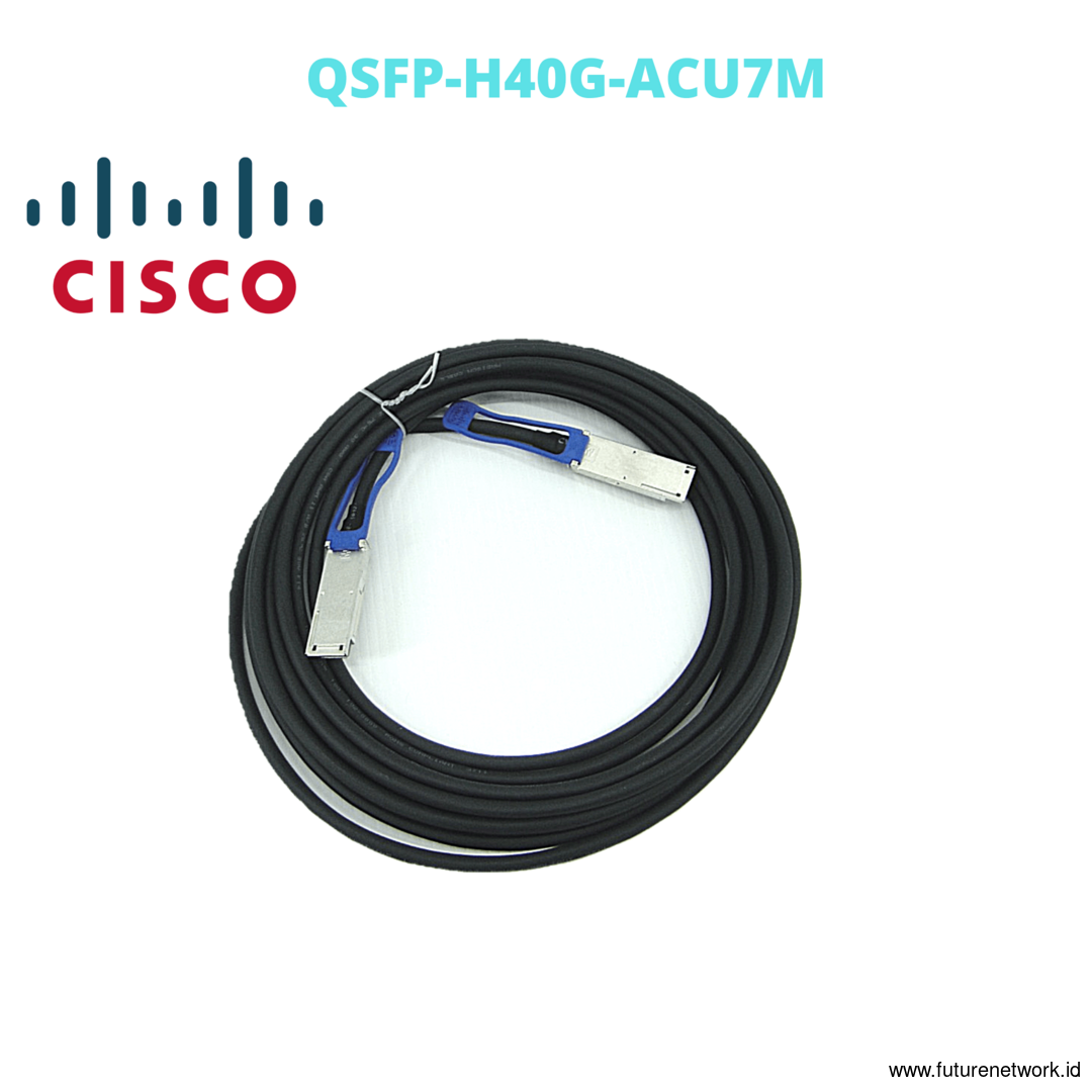 Kabel optik CISCO QSFP-H40G-ACU7M QSFP+