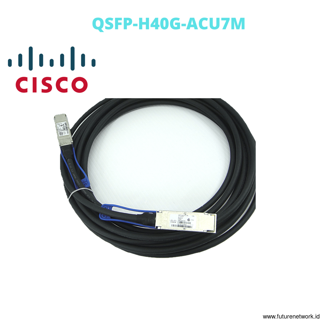 Kabel optik CISCO QSFP-H40G-ACU7M QSFP+