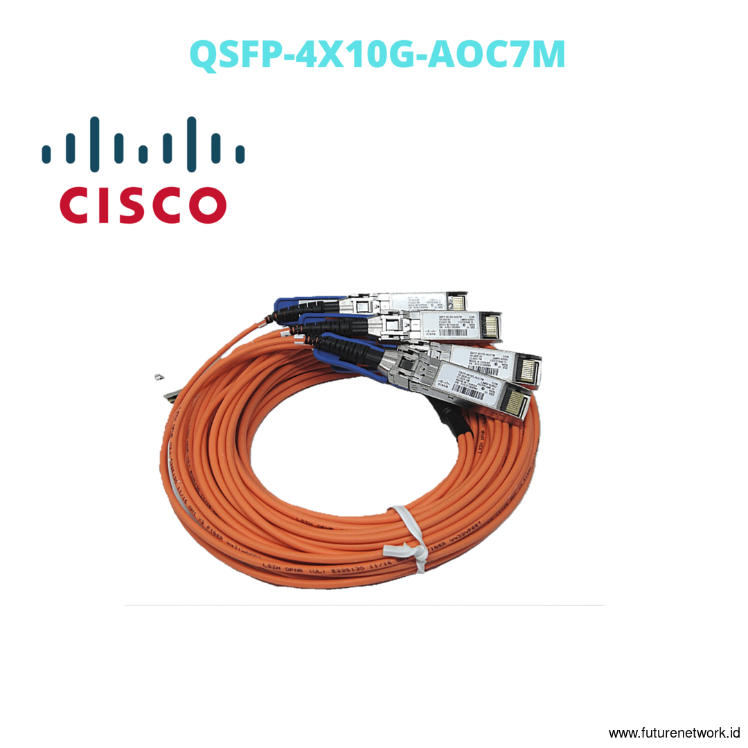 KABEL Optik CISCO QSFP-4x10G-AOC7M QSFP+