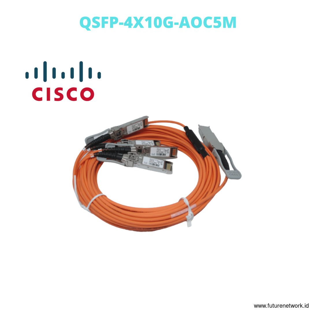 KABEL Optik CISCO QSFP-4x10G-AOC5M QSFP+