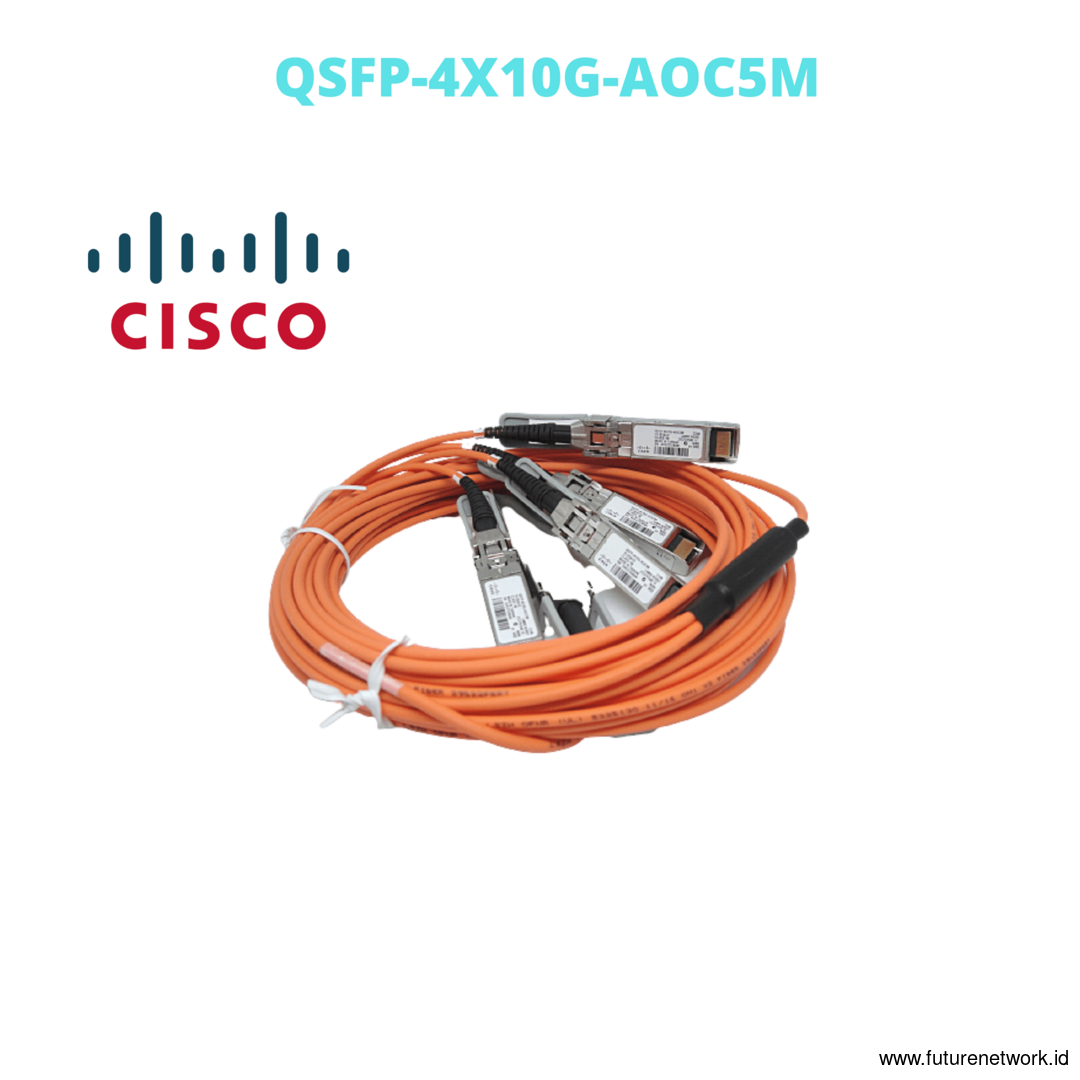 KABEL Optik CISCO QSFP-4x10G-AOC5M QSFP+