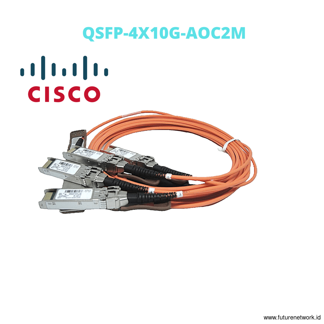 KABEL Optik CISCO QSFP-4x10G-AOC2M QSFP+