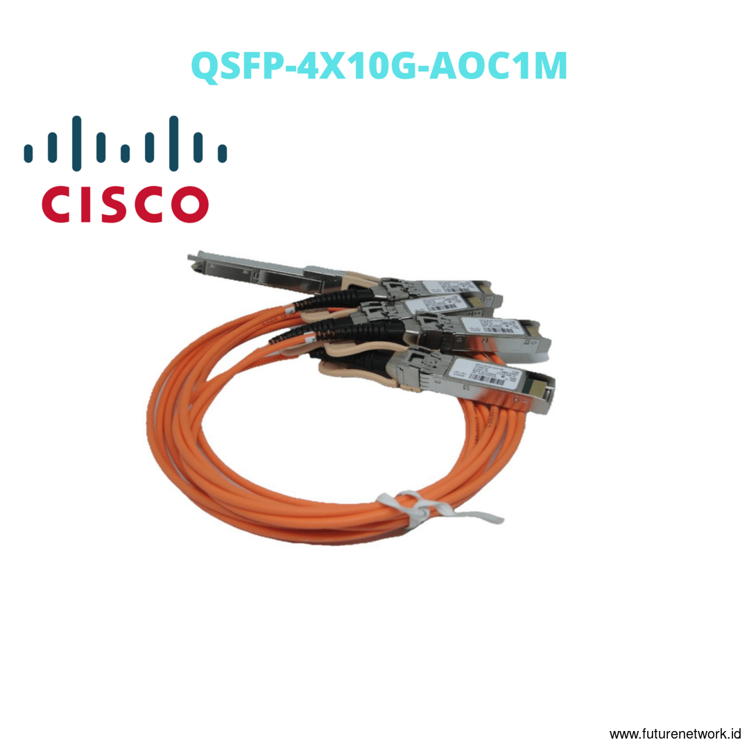 KABEL Optik CISCO QSFP-4x10G-AOC1M QSFP+