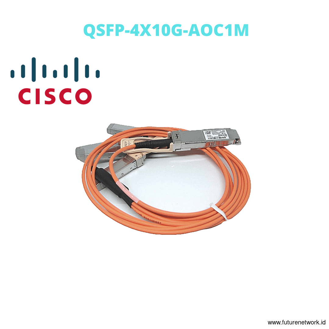 KABEL Optik CISCO QSFP-4x10G-AOC1M QSFP+