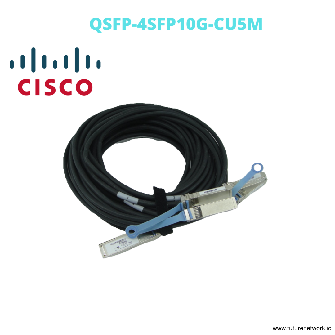 Kabel optik CISCO QSFP-4SFP10G-CU5M QSFP+