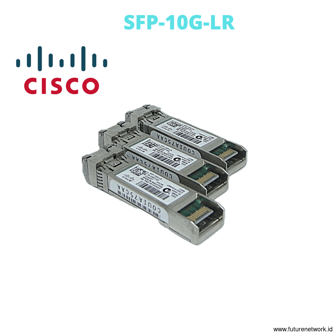 Modul CISCO SFP-10G-LR SFP+, Barang Kecamatan 95 persen baru.