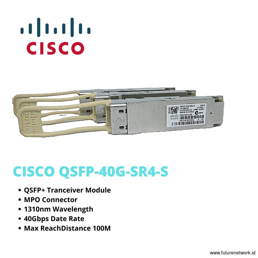 Modul QSFP+ CISCO QSFP-40G-SR4-S Transceiver