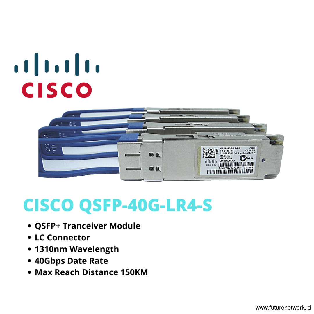 Modul QSFP-40G-LR4-S CISFP+ Transceiver