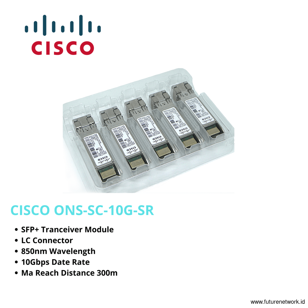 Modul CISCO ONS-SC+-10G-SR SFP+ Transceiver