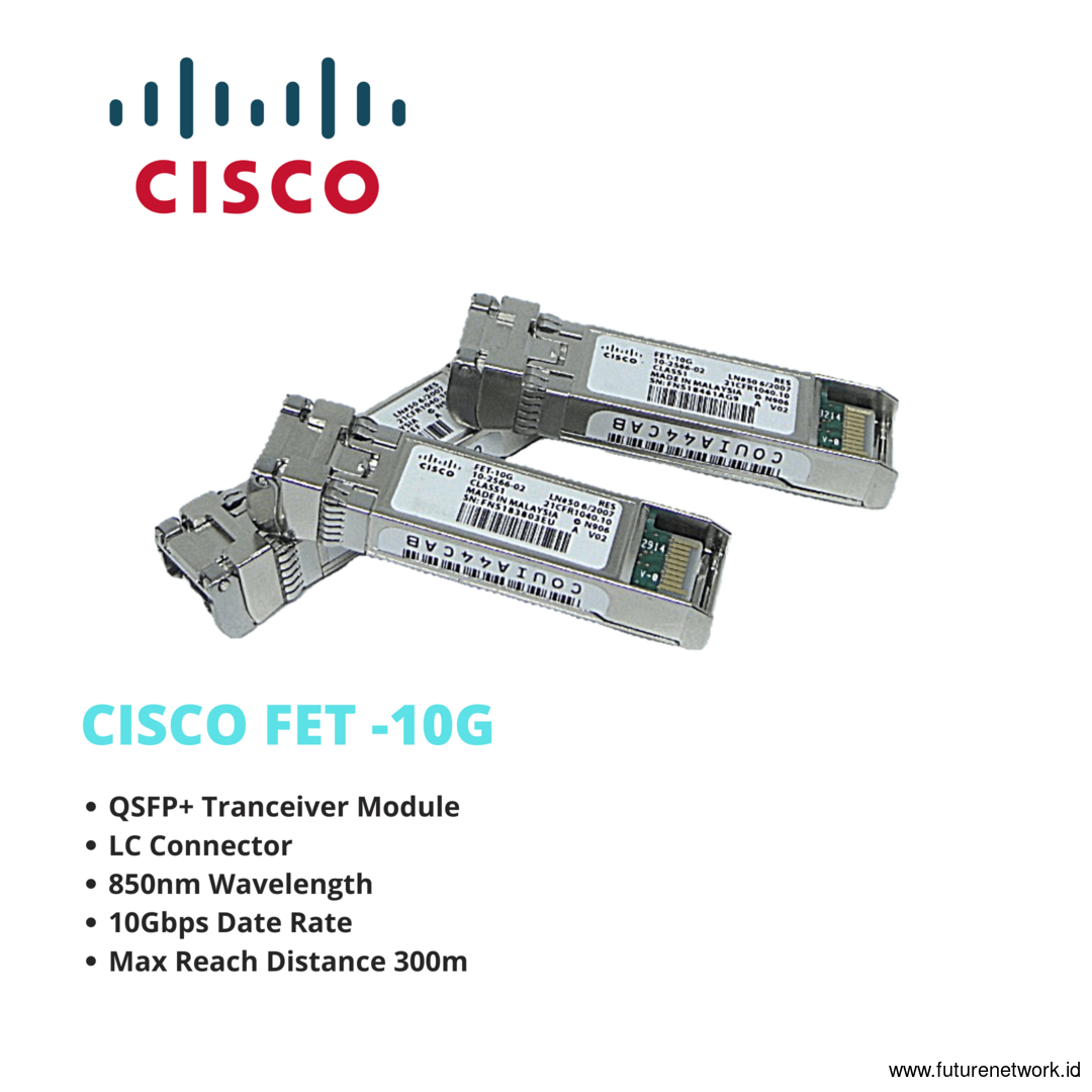Modul CISCO FET-10G SFP+ Transceiver