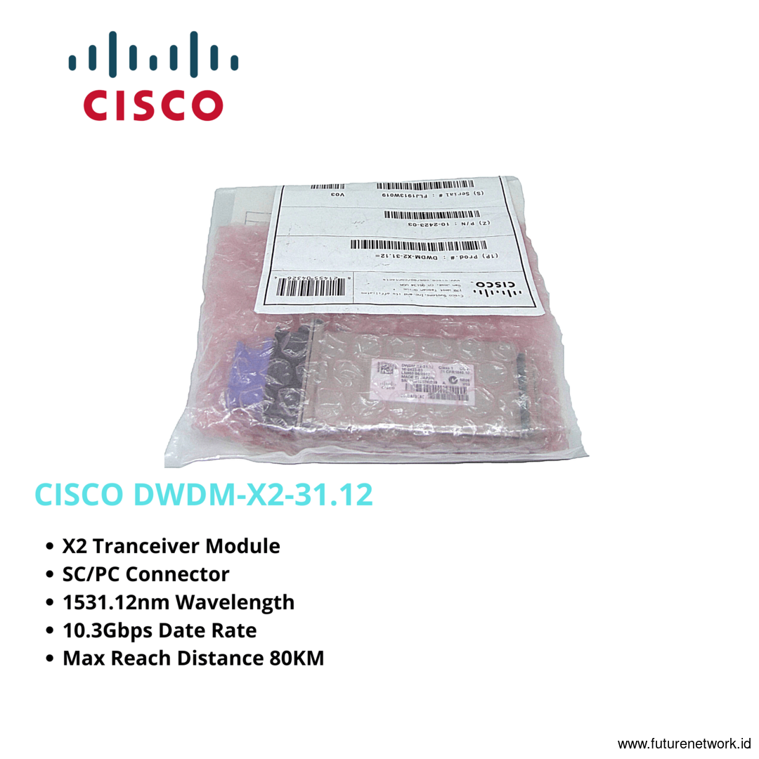 Modul CISCO DWDM-X2-31.12 X2 Transceiver