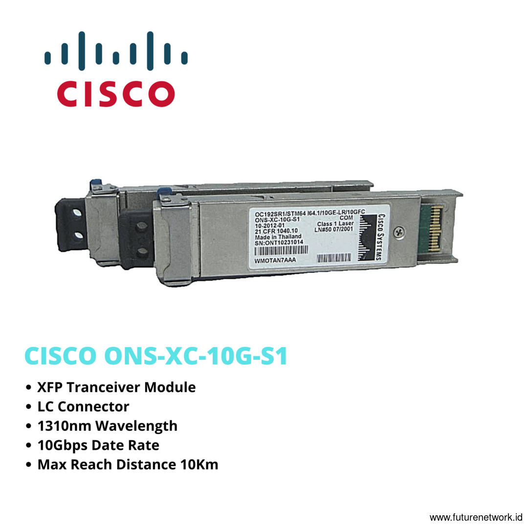 Cisco ONS-XC-10G-S1 XFP Modul Transceiver