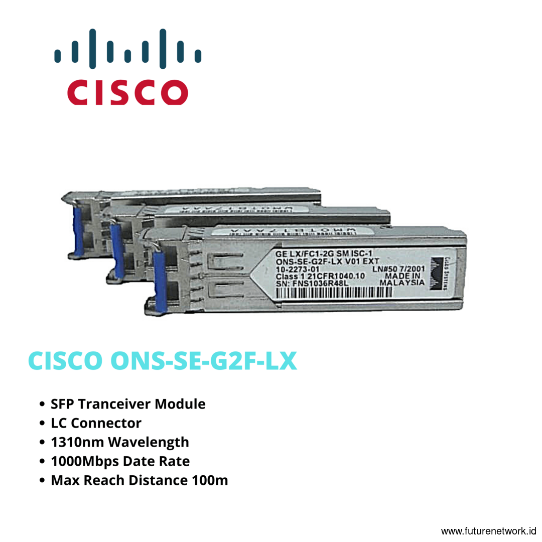 Modul SFP CISCO ONS-SE-G2F-LX Transceiver