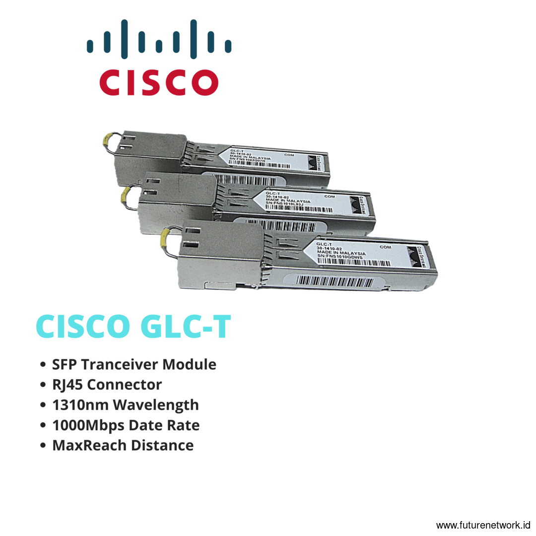 Modul SFP CISCO GLC-T 1000BASE-T Transceiver
