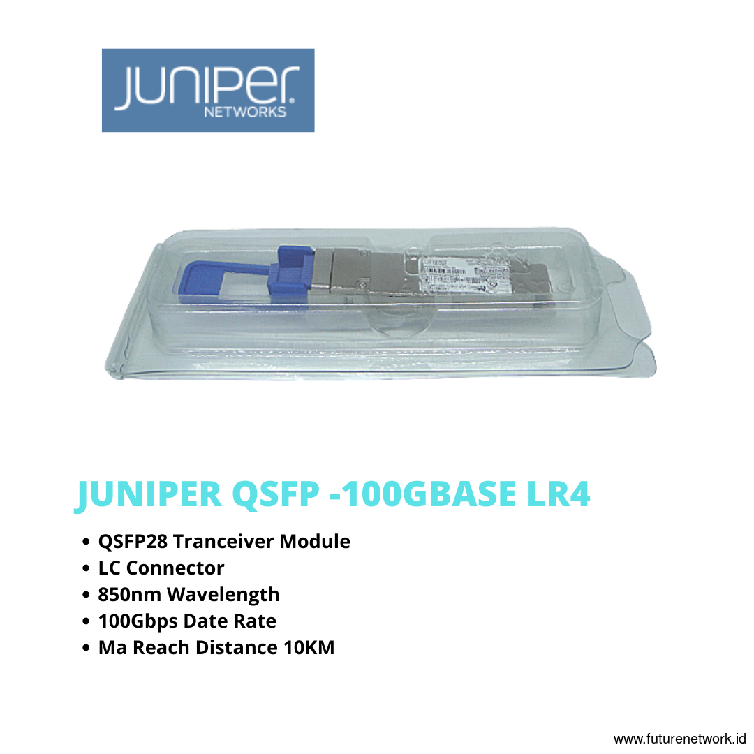 Juniper QSFP-100Gbase-LR4 QSFP28 Modul Transceiver