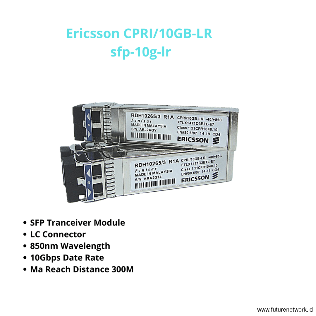 Modul Ericsson CPRI/10GB-LR SFP+ Transceiver