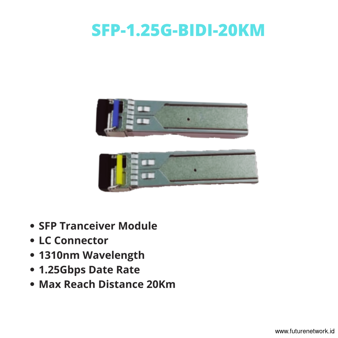 Modul SFP-1.25G-BIDI-20KM SFP Modul Transceiver