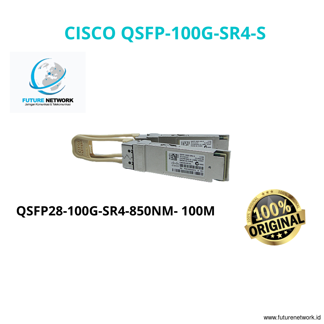MODULE CISCO QSFP-100G-SR4-S QSFP28