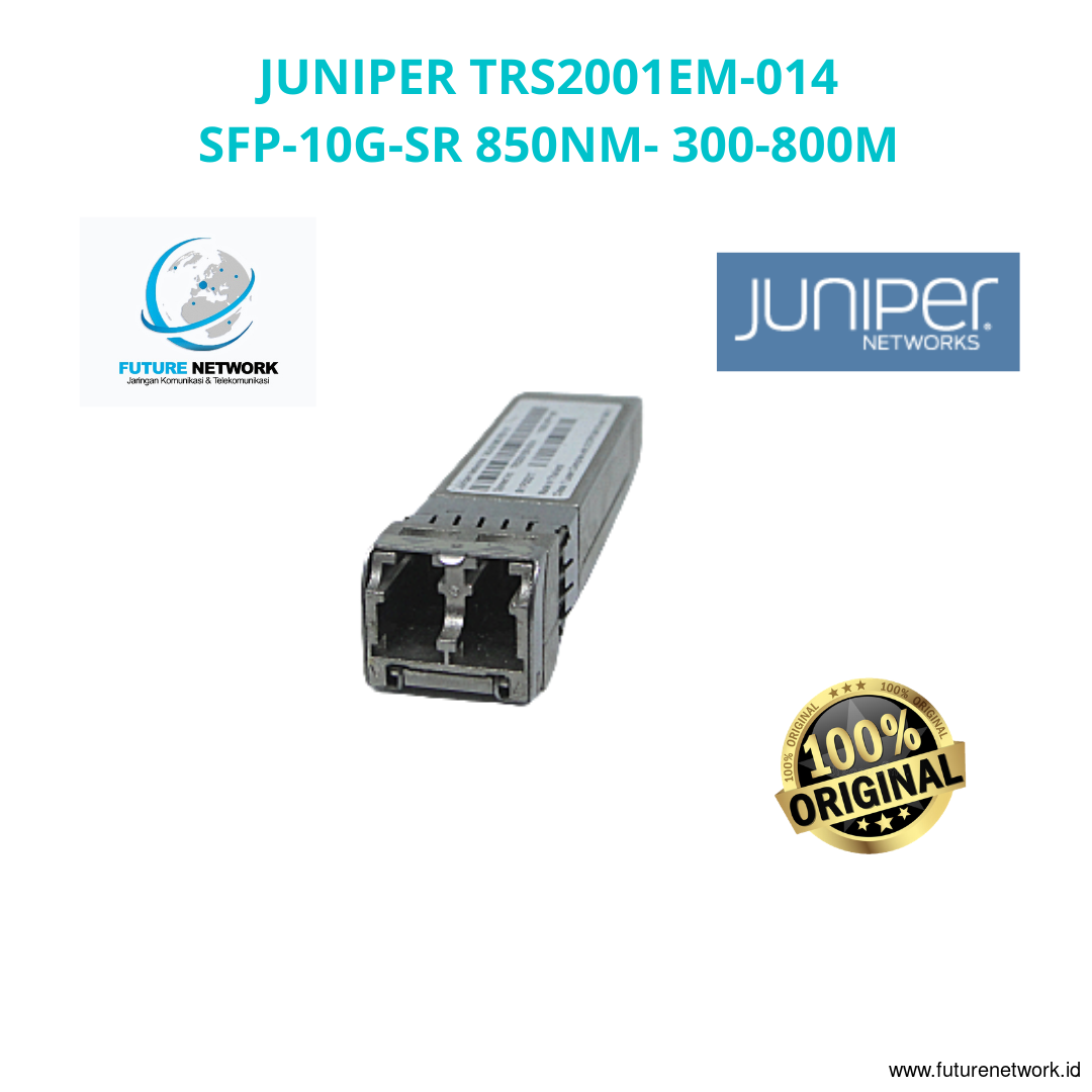 JUNIPER TRS2001EM-0014 SFP-10G-SR-850NM-300-800M
