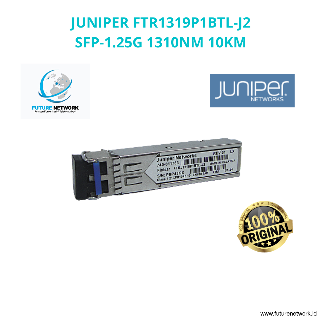 JUNIPER FTRJ1319P1BTL-J2 SFP 1.25G-1310NM 10KM